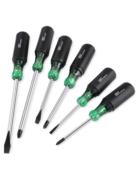 Juego de Destornilladores SK de 6 Piezas Acero S2 SureGrip