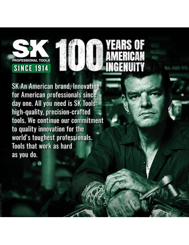 Juego de Destornilladores SK de 6 Piezas Acero S2 SureGrip