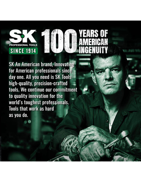 Juego de Destornilladores SK de 6 Piezas Acero S2 SureGrip