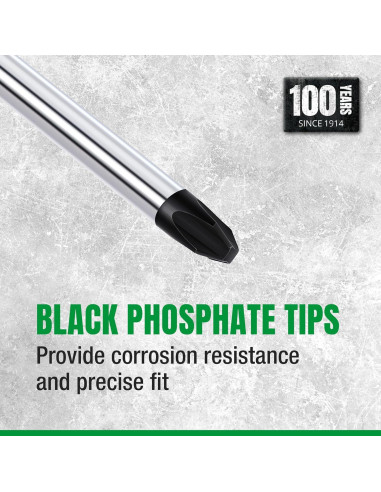 Juego de Destornilladores SK de 6 Piezas Acero S2 SureGrip