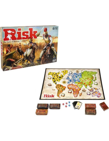 Juego de Estrategia Riesgo Hasbro 2016 - Conquista Mundial