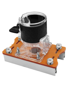 Base de Router Trimmer de Madera Luqeeg 65mm Compacta