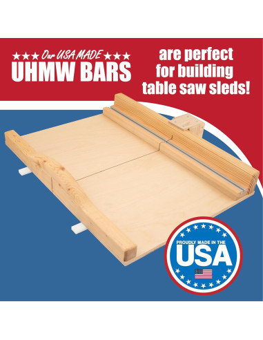 Kit de Trineo para Sierra de Mesa Peachtree 36" UHMW Premium