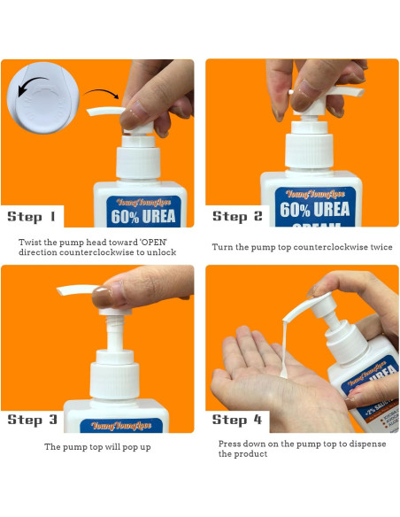 Crema de Urea 60% YOUNGYOUNGLOVE 150ml Hidratante para Pies