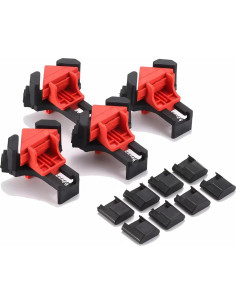 Abrazaderas de esquina 90 grados GEKELI 4PCS para carpintería 2