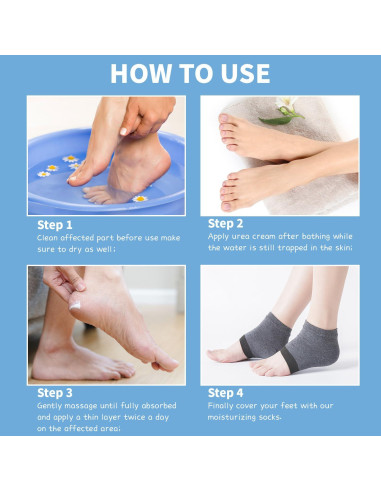 Crema de Urea 60% YOUNGYOUNGLOVE 150ml Hidratante para Pies