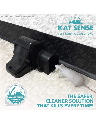 Trampas de Túnel Kat Sense para Ratas y Ardillas - Juego de 2