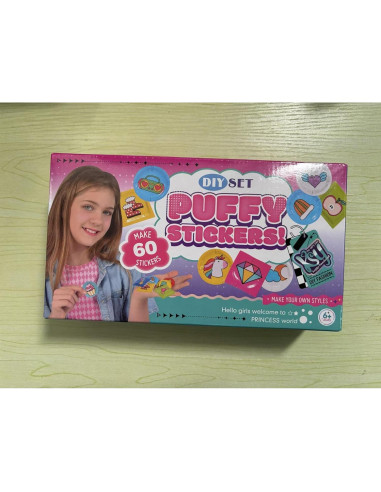 Kit de Stickers Esponjosos 3D Hewaurorion - 60 Piezas DIY Unicornio