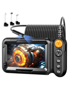 Cámara Endoscópica 5" HD Leersi Jet IP67 5m Doble Lente