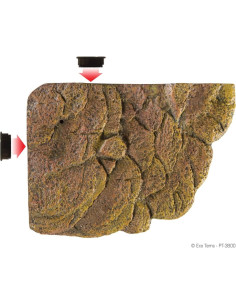 Isla Flotante Magnética Exo Terra Turtle Bank - Pequeña 16.6x12.4 cm 2