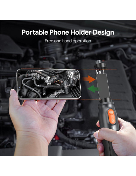 Endoscopio DEPSTECH NTC52 Triple Lente 1080P 3.05m USB-C