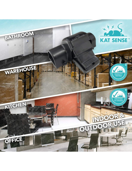 Trampas de Túnel Kat Sense para Ratas y Ardillas - Juego de 2