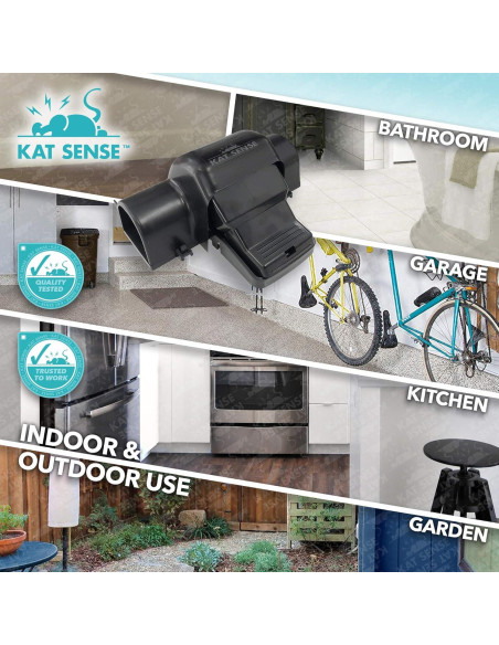 Trampas de Túnel Kat Sense para Ratas y Ardillas - Juego de 2