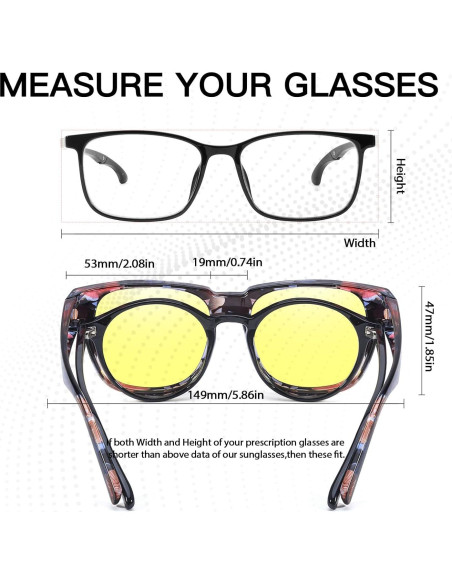 Gafas Amarillas SIPHEW para Conducir de Noche Antirreflejo