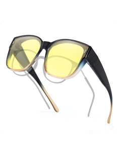Gafas de Visión Nocturna Myiaur Amarillas Polarizadas Antirreflejo