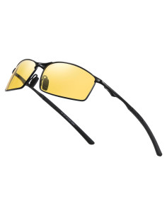 Gafas de sol polarizadas Bircen para hombres, marco metálico