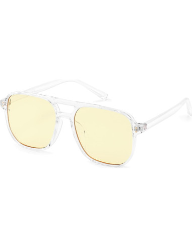 Gafas de Juego FEISEDY G2835 con Filtro de Luz Azul Unisex