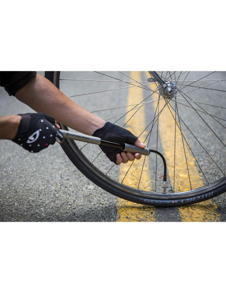 Bomba Mini de Bicicleta Blackburn Core Slim 120 PSI Plata