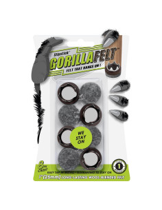 Protectores de Suelo para Patas de Silla Slipstick 8 Pzas 2.54 cm