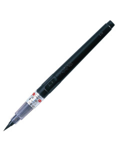 Marcador Kuretake Fude Brush Pen No.22 Tinta Negra 0.5mm