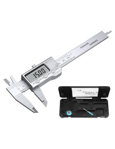 Calibrador Digital Neoteck 100mm Acero Inoxidable LCD