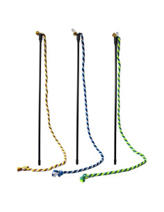 Juguetes de varita para gatos lpdrzka - 3 pcs, 42 cm y 60 cm