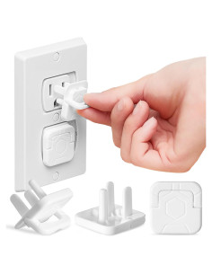 Cubiertas de Enchufes Protectores Thyle 50 Pcs PVC Transparente