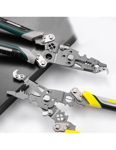 Desforrador Plegable Multifuncional RandJ FWS 18 en 1 Verde