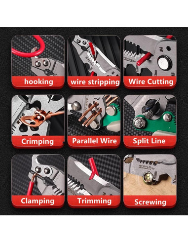 Desforrador Plegable Multifuncional RandJ FWS 18 en 1 Verde