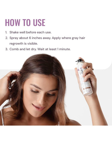 Spray Retoque Raíces Style Edit Castaño/Rojo 21.26 g Viaje