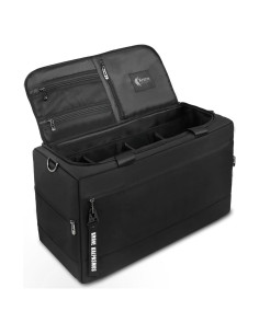 Bolsa de Zapatillas Krone Kalpasmos Negra con 3 Divisores