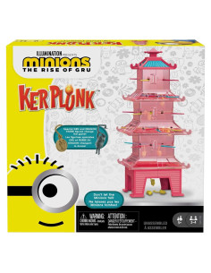 Juego Kerplunk Minions Mattel con Torre Pagoda para Niños 5+