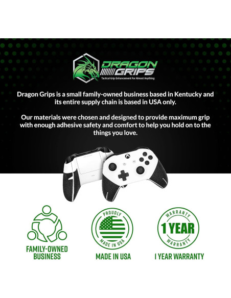 Agarre Antideslizante Dragon Grips para Controlador Xbox One