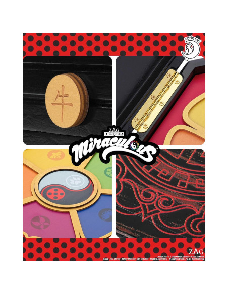 Caja de Joyas de Madera Corimori 26 cm Miraculous Ladybug Caja de Joyas de Madera Corimori 26 cm Miraculous Ladybug