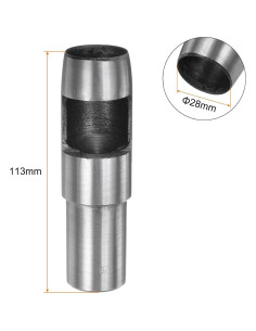 Punzonadora Hueca para Cuero HARFINGTON 28mm Acero al Carbono 2