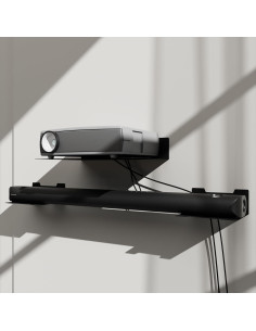 Estante Flotante de Metal PzewMo 12x14.5 cm Montado en Pared 2