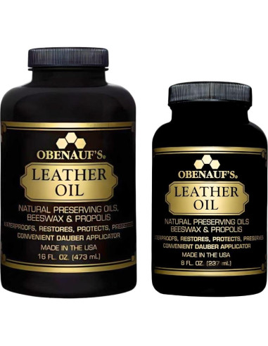 Aceite para Cuero Obenauf's 227ml - Acondicionador y Restaurador