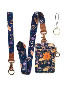 Billetera con cordón Bolimoss Girasol de Otoño con cremallera