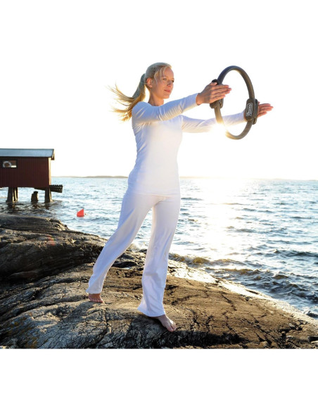 Círculo de Pilates Sissel 38cm con Póster de Ejercicio