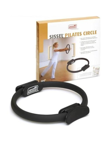 Círculo de Pilates Sissel 38cm con Póster de Ejercicio