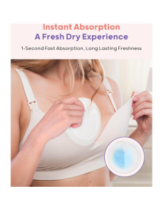 Almohadillas Desechables para Lactancia Nuliie 100 Unidades 2