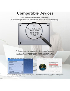 Protector de Pantalla de Privacidad Magnético IRUYO 14" MacBook Pro 2