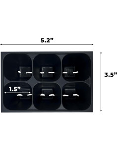 Bandejas para Inicio de Semillas La Ciudad Hidropónica 144 Celdas 2