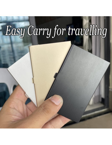 Caja de Aluminio a Prueba de Agua JAKENHAM para 12 Tarjetas Micro SD