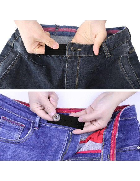 Extensores de Botón para Pantalones YUEBOSUL - 3 Pcs Ajustables