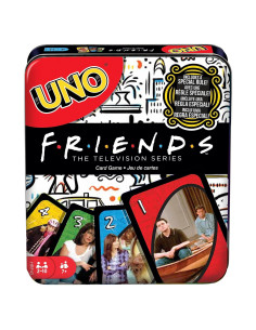 Juego de Cartas UNO Amigos Mattel - Edición Friends para 2 a 10 Jugadores