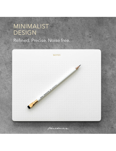 Alfombrilla de Ratón y Bloc de Notas Pinesman 50 Hojas Ecológico