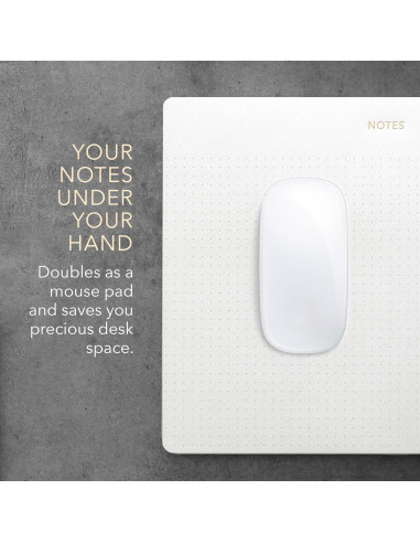 Alfombrilla de Ratón y Bloc de Notas Pinesman 50 Hojas Ecológico