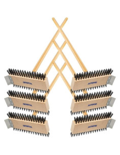 Cepillo y Raspador de Parrilla Sparta 4002600, 76.2 cm, Acero Inoxidable 2