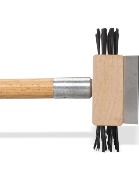 Cepillo y Raspador de Parrilla Sparta 4002600, 76.2 cm, Acero Inoxidable